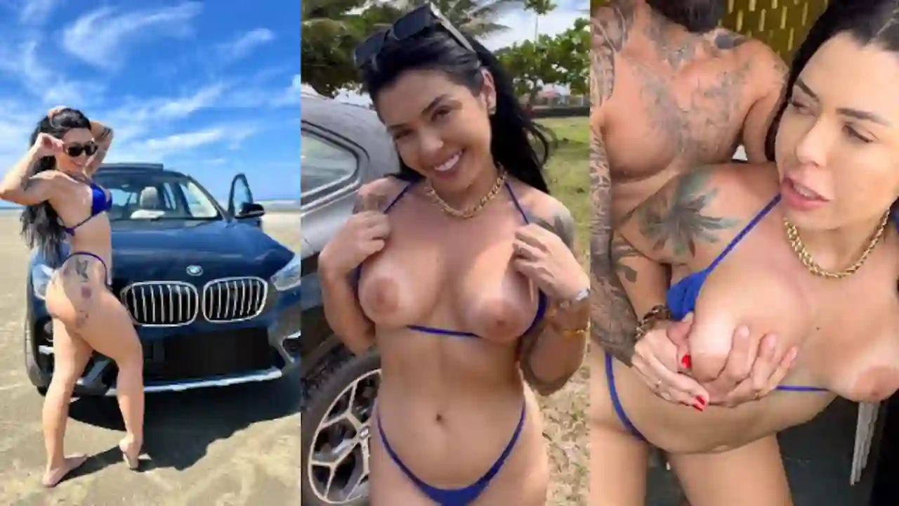 Fudendo com morena gostosa no quiosque abandonado